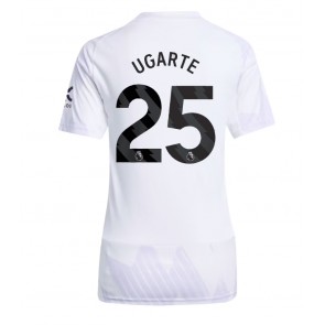 Manchester United Manuel Ugarte #25 Bortatröja Kvinnor 2025-26 Kortärmad